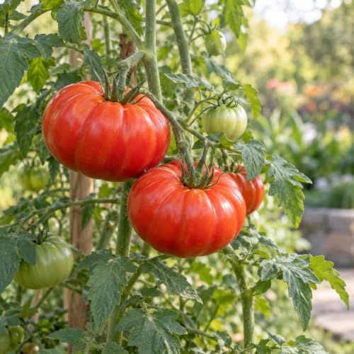 ZEshops 100 Red Beefsteak Tomato Seeds for Planting, Home Garden by ZEshops
