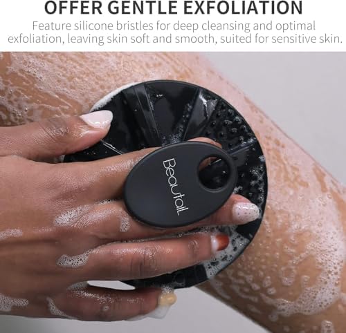 Body Scrubber 2 Pack, BEAUTAIL Gentle Exfoliating Shower Scrubber for Body - Image 7
