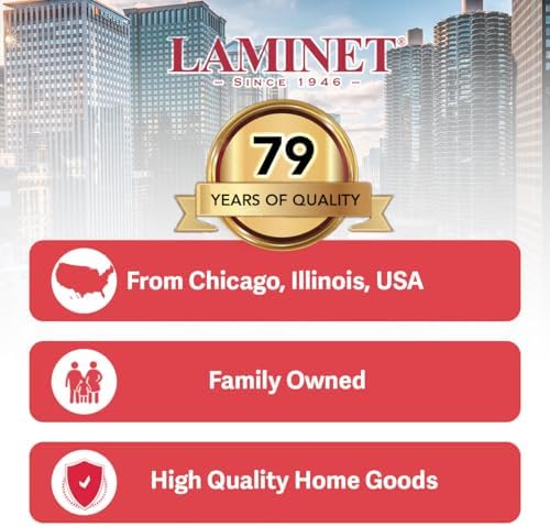 LAMINET Premium Heavy Duty Table Leaf Storage Bag Water, Scratch Resistant. Extra Thick Waterproof Exterior Heavy Duty Flannel Backing. Store Your Table Leaves Safely. Holds Leaves up to 26" Wide. - Image 4