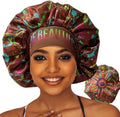 Discover reversible premium double layer silk satin sleeping bonnets designed for hair protection, moisture retention, and all-night comfort. Keep your hair healthy and frizz-free-brown by BeBeautifulExtension