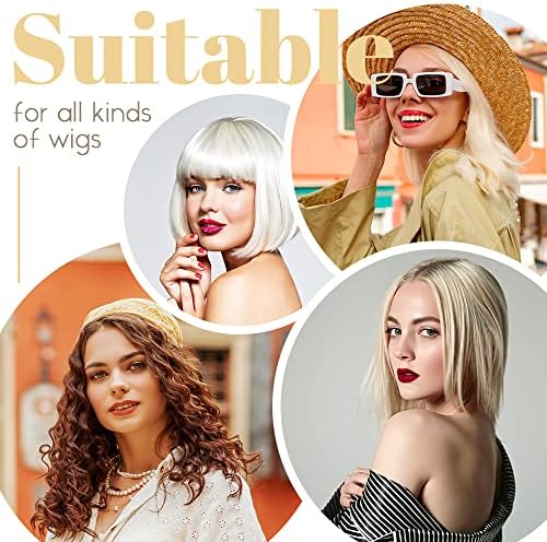 Beige Wig Caps for Women, Stocking Cap for Wigs, 24 PCS - Image 4