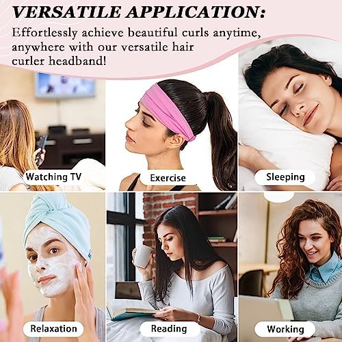 ZILAMPU Heatless Curls Overnight Long Hair No Heat Hair Curlers to Sleep In - Image 6
