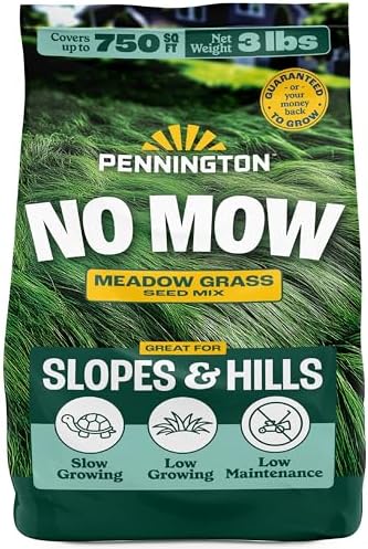 Pennington No Mow Mix, Fescue Grass Seeds for Lawn, 3 lb by Pennington