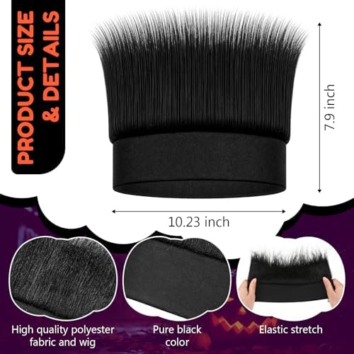 Crazy Wig Hairy Headband Hat - Image 2