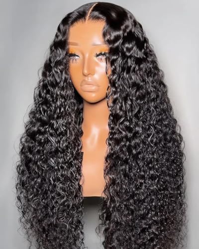 BEEOS 5x5 SKINLIKE Real HD Lace Closure Wigs, Curly 180% Density 0.10mm Ultra-thin HD Lace Pre-Plucked Hairline with Baby Hair Bleachd Knot Brazilian Human Hair Wig 24 Inch - Image 5