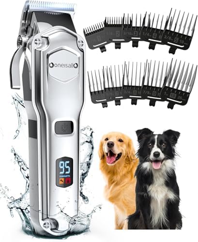 oneisall Dog Clippers for Grooming Thick Heavy Coats by oneisall