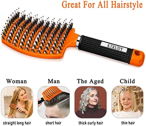 Detangling Brush for Women & Kids, Wet & Dry Hair, All Hair Types - Image 6