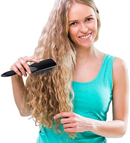 SIQUK 6 Pieces Hair Brush Comb Set Paddle Brush Detangle Hair Brush and Black Combs for Men and Women Wet, Dry, Curly and Straight Hair - Image 7
