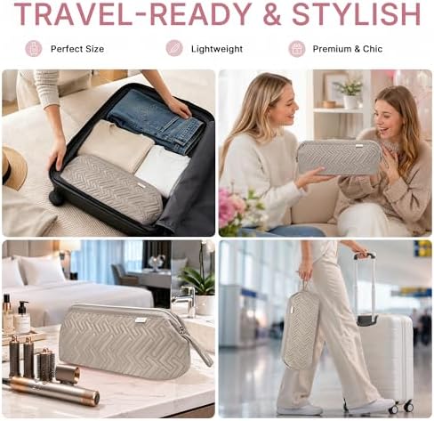 Leudes Hair Dryer Tools Travel Bag for Shark Flex Style Case Air Wrap - Image 6
