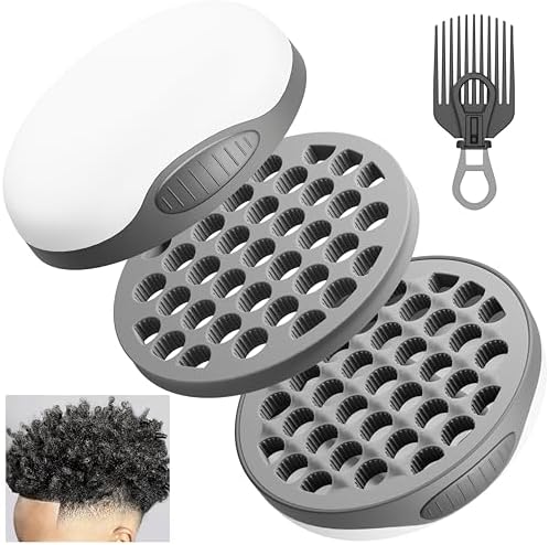 Silicone Twist Hair Brush, Magic Curling Hair Tool, Gray by WelcometoWORGATE