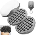 Silicone Twist Hair Brush, Magic Curling Hair Tool, Gray by WelcometoWORGATE