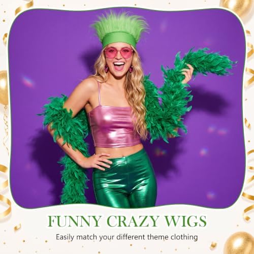 Crazy Wig Hairy Headband Hat - Image 4