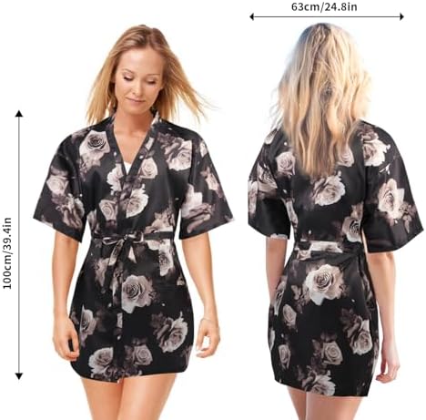 Salon Client Gown Robes Cape Hair Cutting Smock with Adjustable Tie for Hair Cutting Barber Hairstyling - Image 4