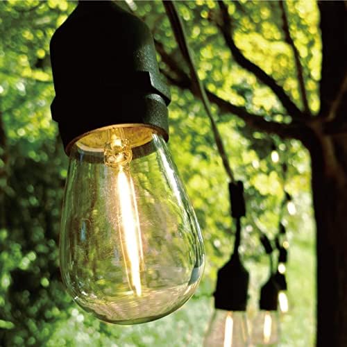 Meconard 30 Pack S14 LED Outdoor String Light Replacement Bulbs, Warm White - Image 6