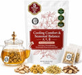 Herb Guru Herbal Tea, Cooling Comfort Chrysanthemum, 5 Bags (50 Cups) by HerbGuru