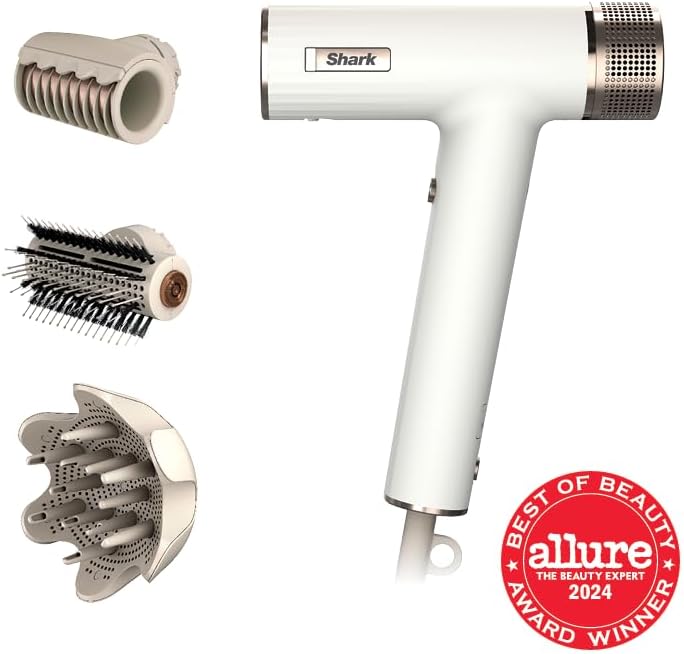 Shark SpeedStyle Hair Dryer, 3 Styling Tools, Curly to Coily Hair, HD332 - Image 2