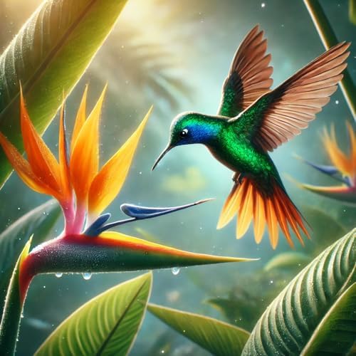 Daisy Ship Bird of Paradise Orange - Strelitzia Reginae - 2 x 2 inch Cups - Image 2