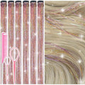 Hair Tinsel Clip in Gold-pink Fairy Hair Tinsel Kit by Rootoofocusesonthesecretstoenhancingwomensbeauty