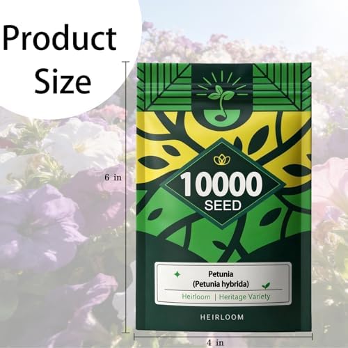 Petunia Seeds for Planting Outdoor, 10000 Heirloom Heritage Variety Seeds - Image 7