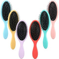 Nuenen 6 Pcs Wet Detangling Hair Brush, Dry Soft Bristle, Fresh Color by Nuenen