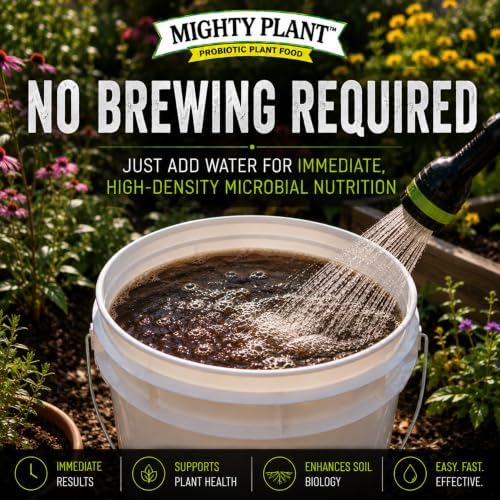 Instant Compost Tea (1 lb) – Probiotic Plant Food Bloom Booster & Yield Booster for Hydroponics & All Gardening Types | Microbial Formula Converts Amino Acids for Enhanced Growth (1, Pounds) - Image 2