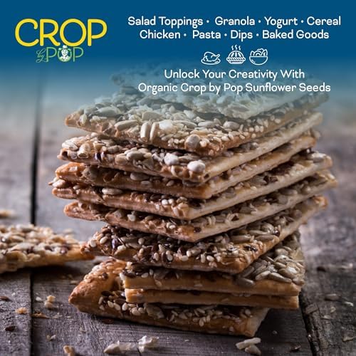 CROP BY POP - Organic Raw Hulled Sunflower Seed Kernels (32oz - 2 LB) - Image 3
