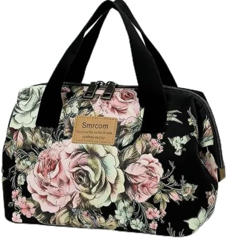Makeup Bag Cosmetic Bag For Women Girl Travel Makeup Bag Toilet Bag Zipper Organizer Bag Waterproof by Smrcom