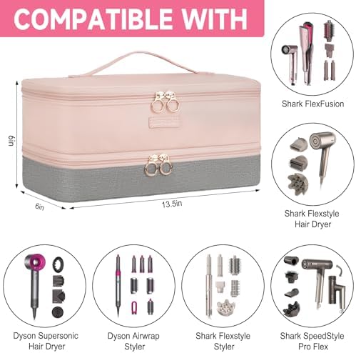 LEFOR·Z Travel Carrying Case Fits Shark Glam/Shark Flexstyle/FlexFusion - Image 2