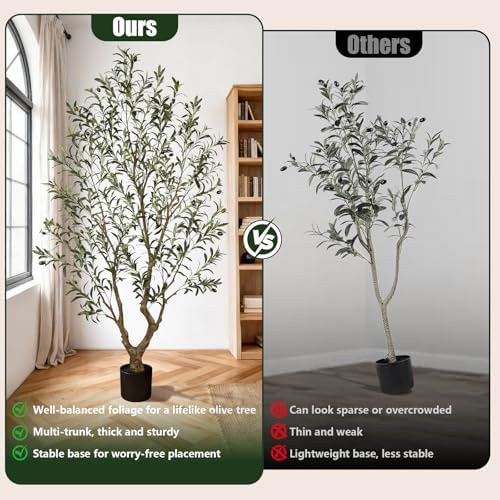 Vitalismo Olive Trees Artificial Indoor: 96% Lifelike - Looks Real Up Close - Image 5
