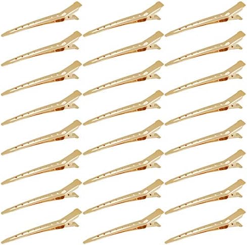 Bantoye 24 Packs Duck Bill Clips 3.35 Inch Metal Alligator Clip, Gold - Image 6