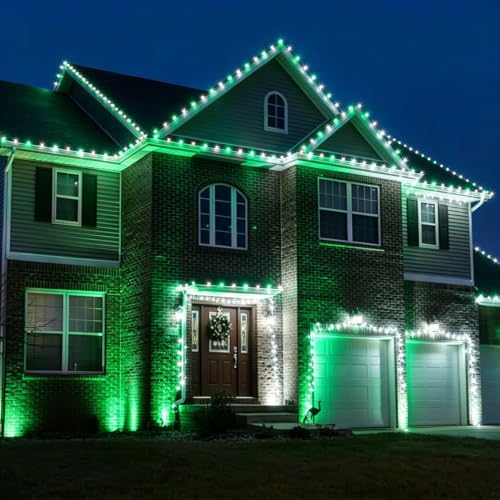 C9 LED Christmas Lights Outdoor Replacement Bulbs Green - Image 4