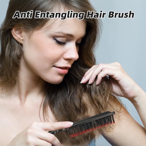 110 Packs Hair Brushes Bulk for Homeless Anti Entangling Hair Brush Massage Comb for Homeless Shelter Airbnb Hotel Nursing Home Charity Church Individually Wrapped - Image 5