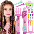 Yoloflix Hair Braiding Machine, Hair Salon Toys for Girls with Braider, Beads, Wig & Accessories, Kids Hair Styling Tool Toy Set, Christmas Birthday Toys Gifts for Girls by Yoloflix