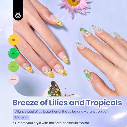 Beetles Pastel Gel Polish Set, Petal Symphony Collection,36 Colors - Image 6