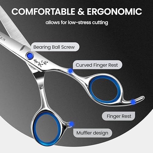 Hair Cutting Scissors, 6" Haircut Scissors - Image 3