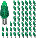 C9 LED Christmas Lights Outdoor Replacement Bulbs Green by AustinCoast