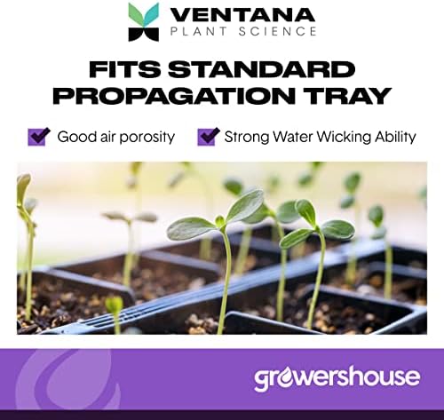 VPS OrganiPlug Hydroponic Seed Starter Plugs, 100 Pack, Rapid Root Planting Pods for Seedling, Clone, Cutting, Promotes Plant, Flower, Vegetable Growth w/Organic Soil Ingredients, Fits Standard Tray - Image 5