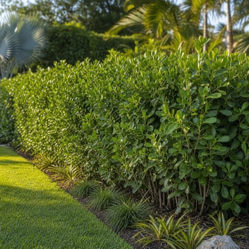 Clusia Guttifera Small Leaf | 1 Extra Large 3 Gallon Plant | Clusia guttifera | Privacy Hedge Plants | Evergreen Shrub for Tropical Landscaping - Image 2