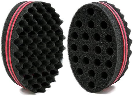 Hair Sponge, Curl Twist Sponge Brush for Black Men Curls Afro Dreads, 1 Pc by BEWAVE