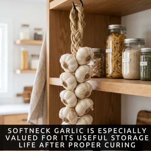 5 Softneck Garlic Bulbs for Planting – Large Seed Garlic for Fall & Spring - Image 5