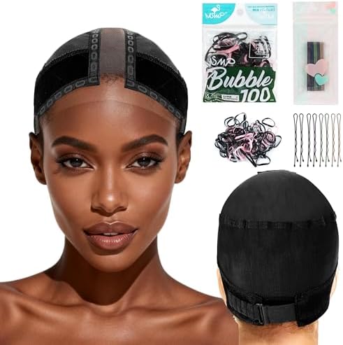Wig Caps for Women Non Slip - All-in-1 Wig Cap for Lace Front Wigs by Qeedy