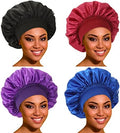 ROYBENS Satin Bonnet Hair Bonnet for Sleeping, Cute Sleep Bonnets for Women by ROYBENS