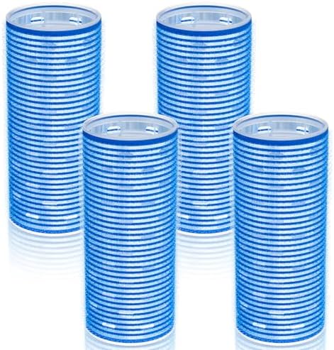 WILLBOND 4 Pcs Aluminum Thermal Hair Rollers for Women, 4.7 x 2 Inch, 4.1 x 1.2 Inch by Willbond+Technology+Limited