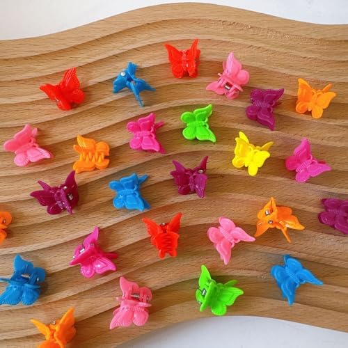Hair Accessories for Girls,Colorful Elastic Rubber Bands with Hair Clips - Image 4