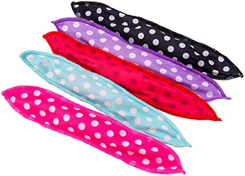 30 Pieces Hair Curler Rollers DIY Night Sleep Foam Hair Styling Tools Flexible Soft Sponge Pillow Curlers Rollers With Storage Bag (5 Colors) - Image 2
