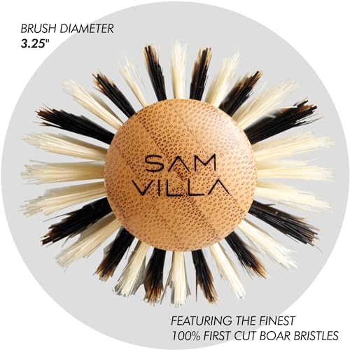Sam Villa Signature Series Bristle Round Brush - Image 7