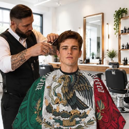 Barber Cape for Men, Professional Hair Cutting Cape for Salon Use - Image 6
