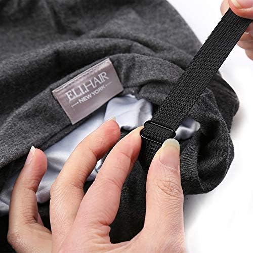 Beanie Sleep Hats Bonnet for Women Girls Curly Frizzy Hair Cover - Image 5