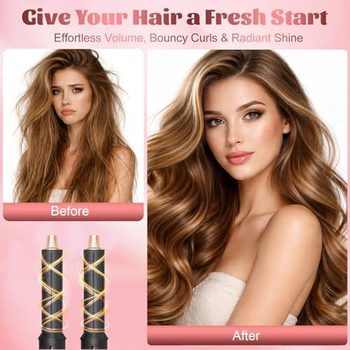 5 in 1 Air Curling Wrap Hair Styler, Hair Dryer Curler for Home - Image 5