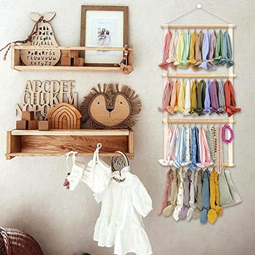 POVETIRE Headband Holder Bow Organizer for Girls, Baby Head Bands Storage - Image 2